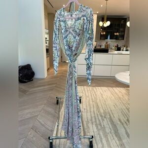 Floral Long Sleeve Maxi Dress